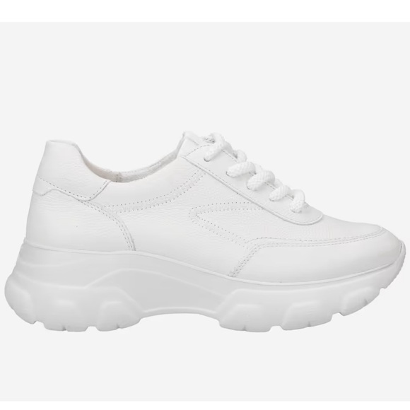 PAUL GREEN Mara Platform Sneaker In Mineral Nubuk. BRAND NEW. - Picture 5 of 5